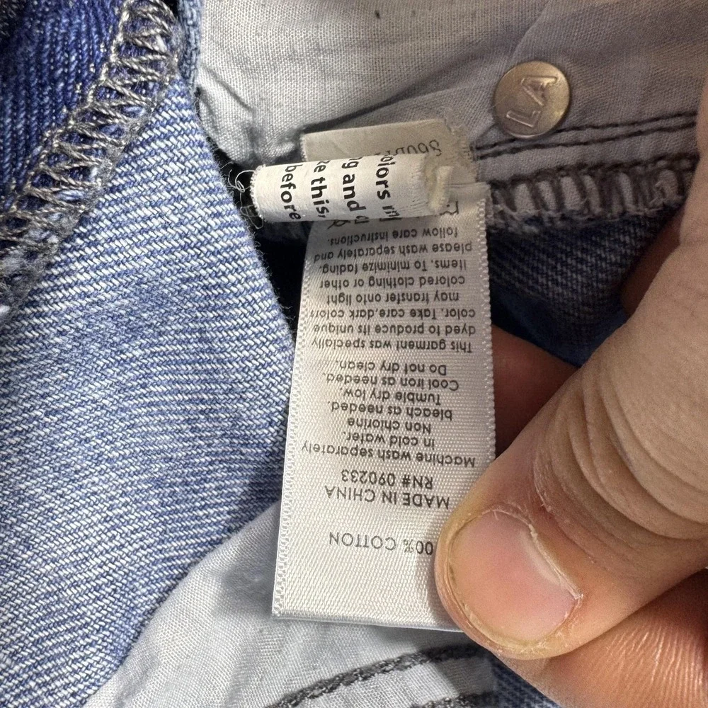 Pacsun Mom Jeans Womens 27 High Rise Pinstripe Relaxed‎ Fit Denim Pants